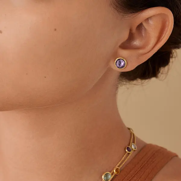 Zlaté Náušnice Marco Bicego Jaipur OB957 AL01 Y