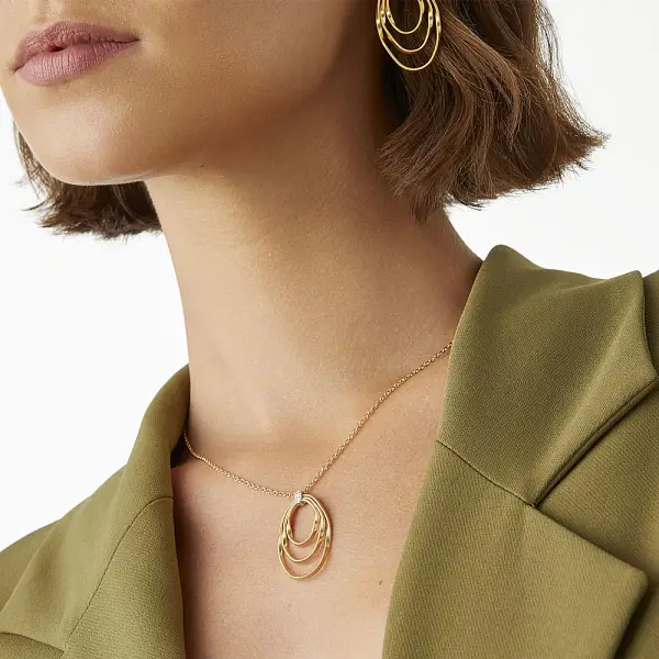 Zlatý Přívěsek Marco Bicego Marrakech Onde CG785 B YW