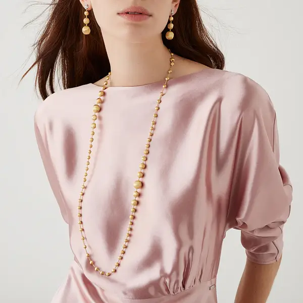 Zlatý Náhrdelník Marco Bicego Africa CB1417 Y 02