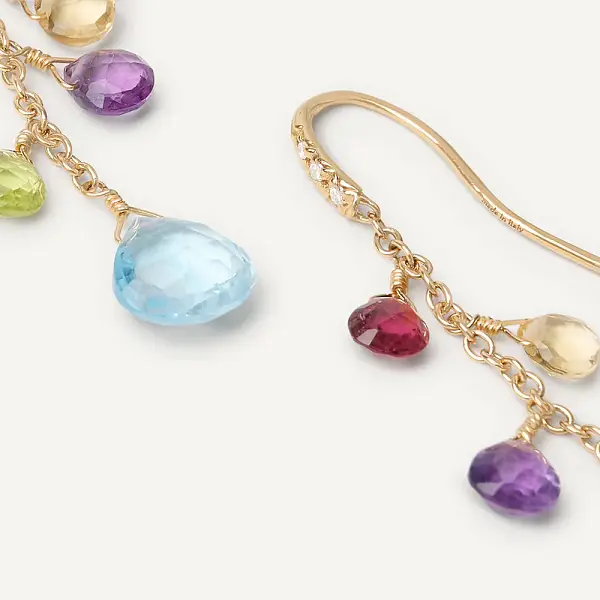 Zlaté Náušnice Marco Bicego Paradise OB1743-AB MIX01T Y