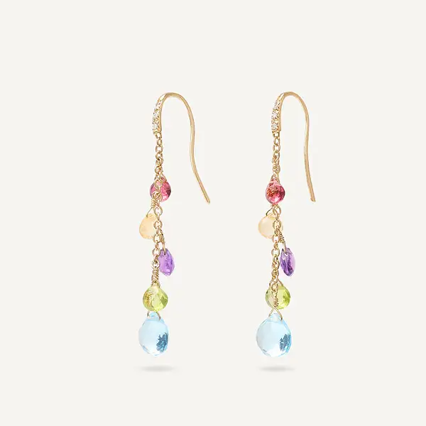 Zlaté Náušnice Marco Bicego Paradise OB1743-AB MIX01T Y