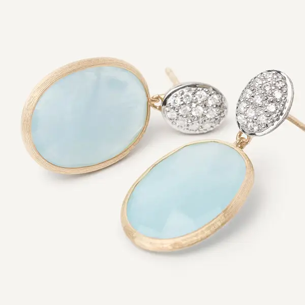 Zlaté Náušnice Marco Bicego Siviglia OB1799-B AQ01 YW