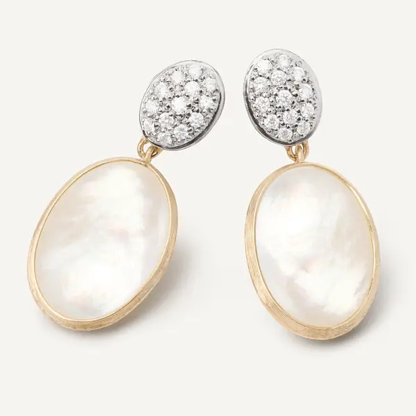 Zlaté Náušnice Marco Bicego Siviglia OB1799-B MPW YW