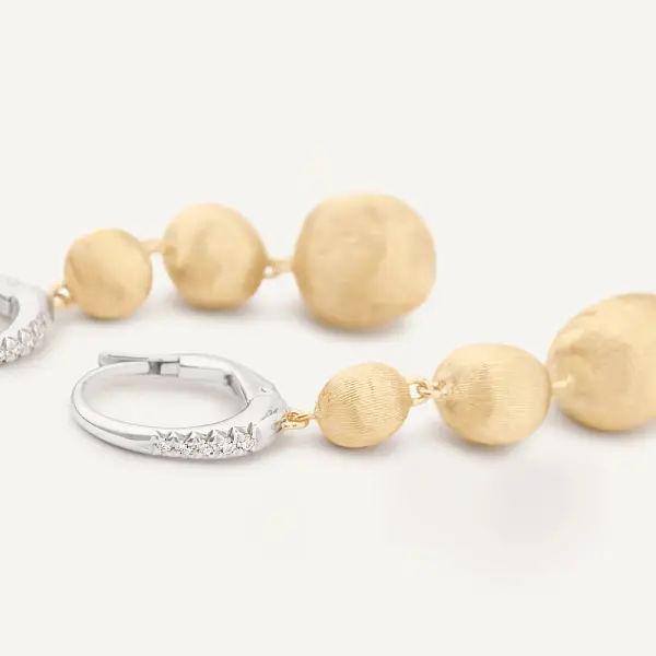 Zlaté Náušnice Marco Bicego Africa OB1885-M B YW Q6