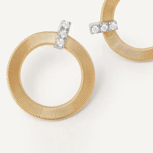 Zlaté Náušnice Marco Bicego Masai OG378 B1 YW M5