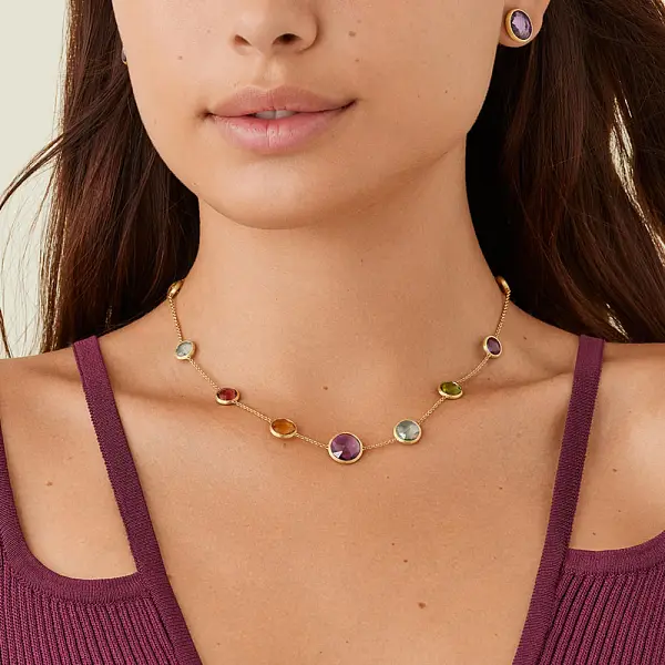 Zlatý Náhrdelník Marco Bicego Jaipur CB2710 MIX01 Y