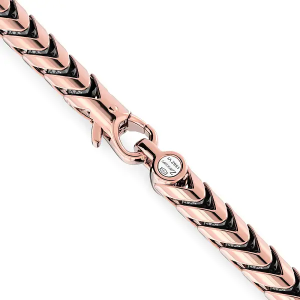 Zlatý náhrdelník Zancan Ceramikgold KC065R-N-60