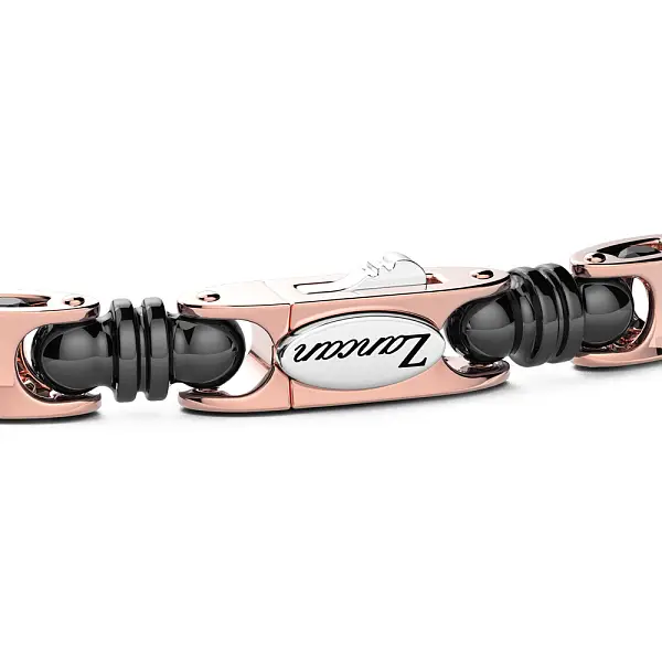 Zlatý náramek Zancan Ceramikgold KB051R-N