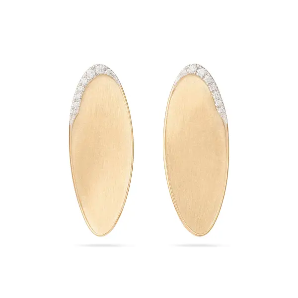 Gold Earrings Marco Bicego Lunaria Twist OB1914_B YW Q6