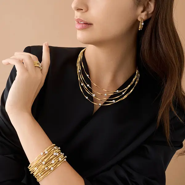 Gold Ring Marco Bicego Marrakech AG157_B7 YW M5