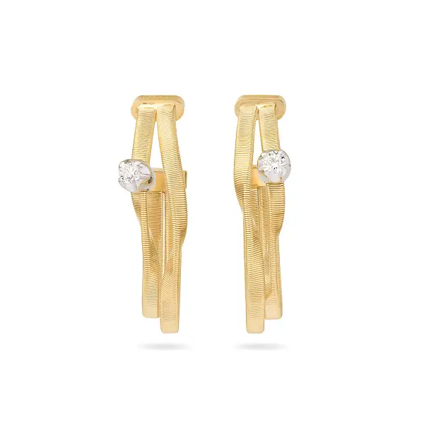 Zlaté náušnice Marco Bicego Marrakech OG335_B8 YW M5