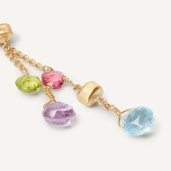 Zlaté náušnice Marco Bicego Paradise OB914 MIX01 Y 02