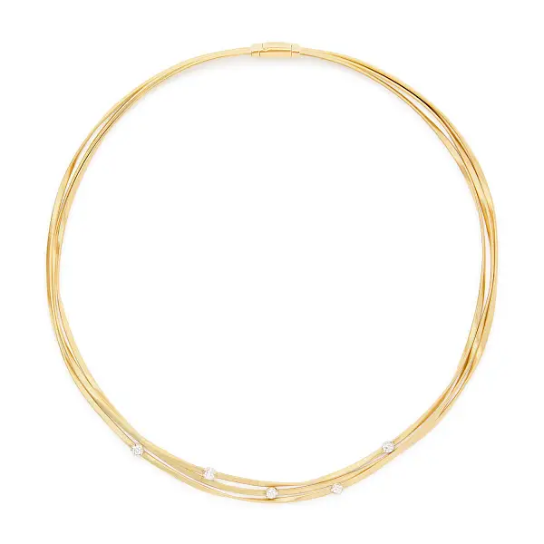 Zlatý náhrdelník Marco Bicego Marrakech CG848_B8 YW M5