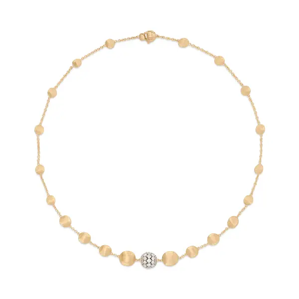 Zlatý náhrdelník Marco Bicego Africa Alta CB2899_B2 YW Q6