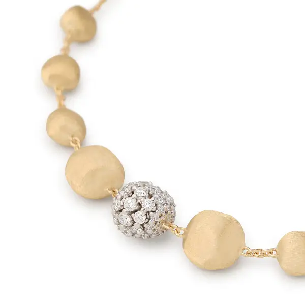 Zlatý náhrdelník Marco Bicego Africa Alta CB2899_B2 YW Q6