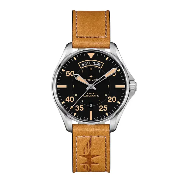 Hamilton Khaki Aviation Day Date Automatic H64645531