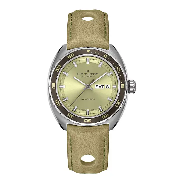 Hamilton American Classic Pan Europ Day Date Car H35445860