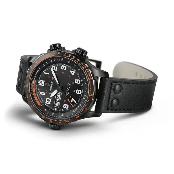 Hamilton Aviation X-Wind Day Date Car H77785733