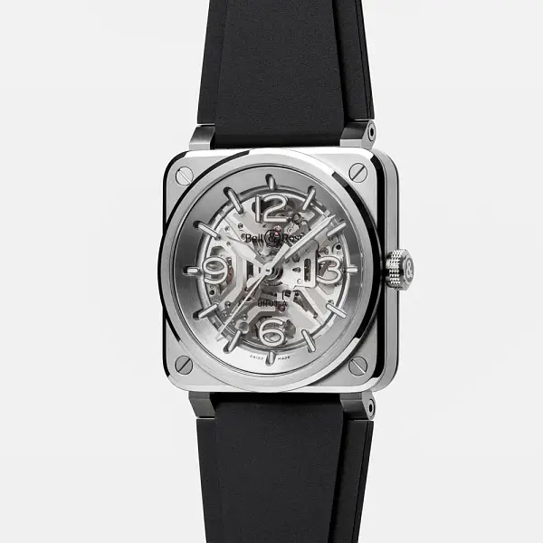 Bell & Ross BR-03 Green Steel BR03A-GN-ST/SCA