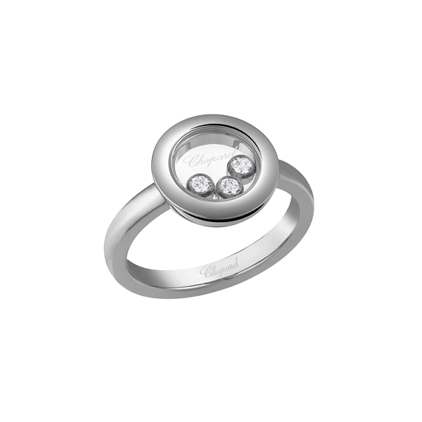 Gold Ring Chopard Happy Diamonds 82A018-1111