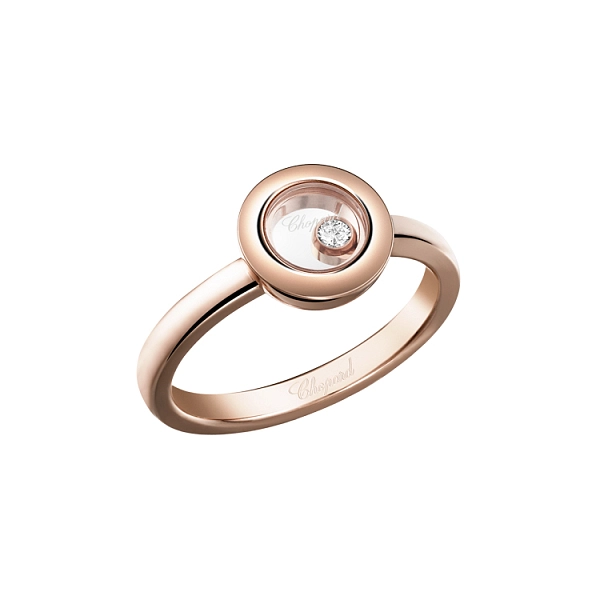 Gold Ring Chopard Happy Diamonds 82A017-5109