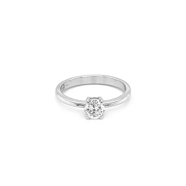 Zlatý Zásnubní Prsten s Diamantem