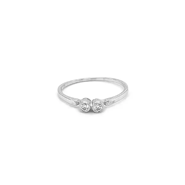 Zlatý Zásnubní Prsten s Diamanty
