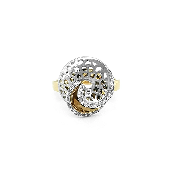 Gold Ring with Diamonds
