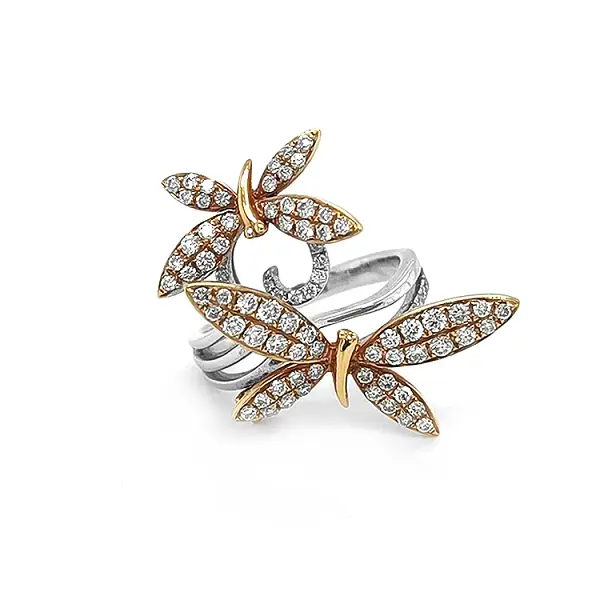 Zlatý Prsten se Diamanty