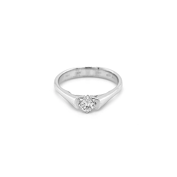 Zlatý Zásnubní Prsten s Diamantem