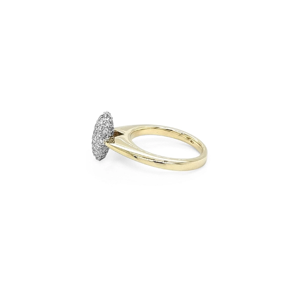 Gold Ring with Diamonds