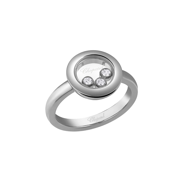 Золотое кольцо Chopard Happy Diamonds 82A018-1110
