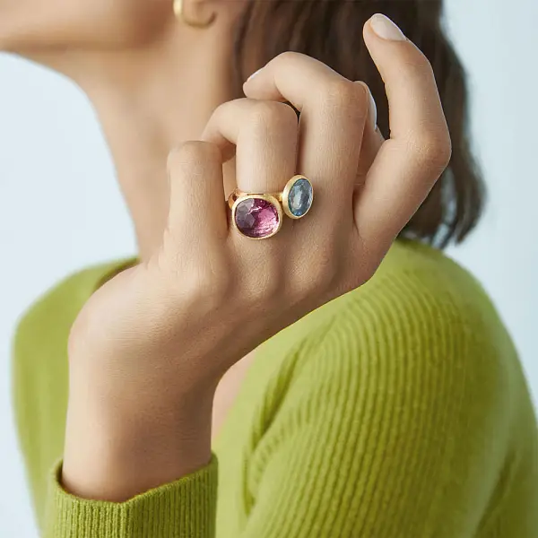 Zlatý Prsten Marco Bicego Jaipur AB586 TP01 Y