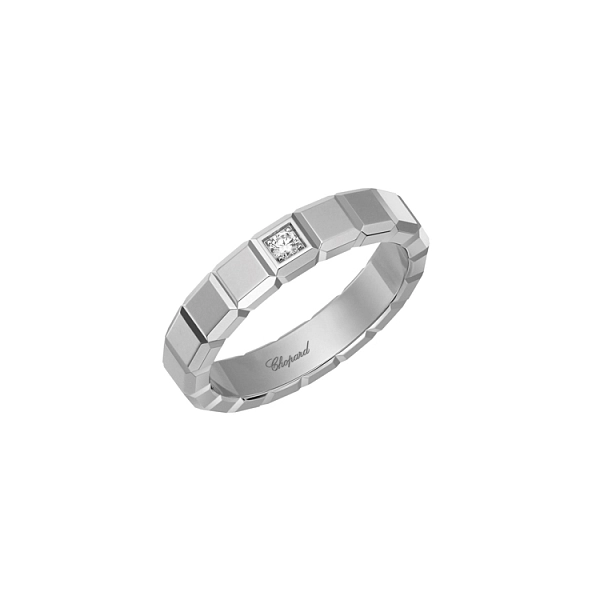 Gold ring Chopard Ice Cube with diamond 829834-1074