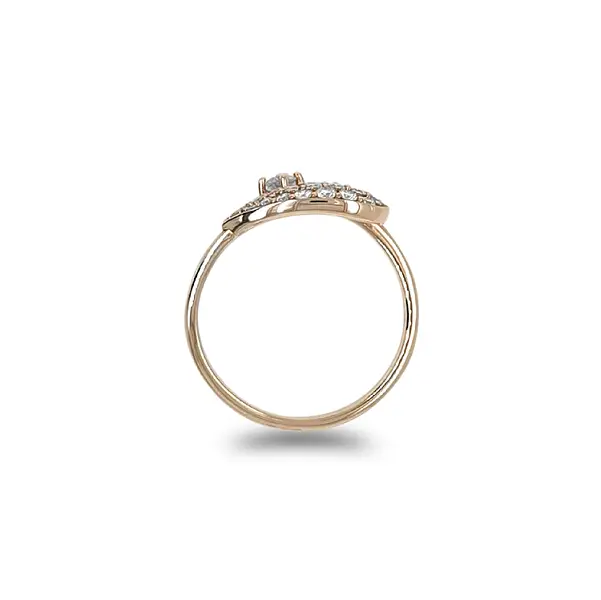 Zlatý Prsten s Diamanty