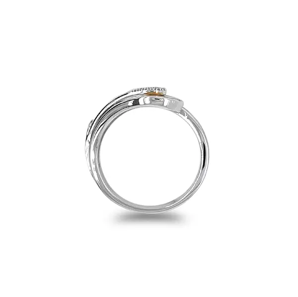 Zlatý Prsten s Diamanty