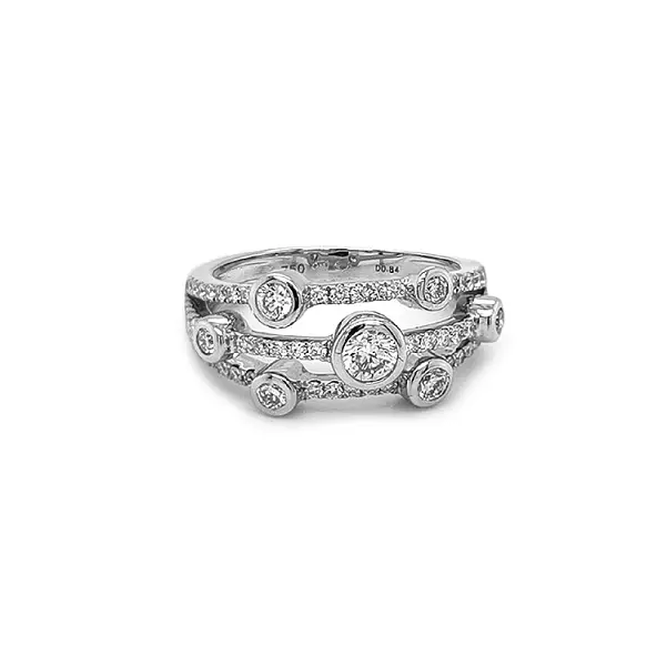 Zlatý Prsten s Diamanty