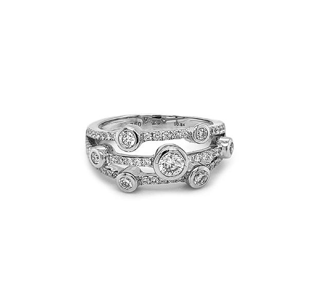 Gold Ring with Diamonds