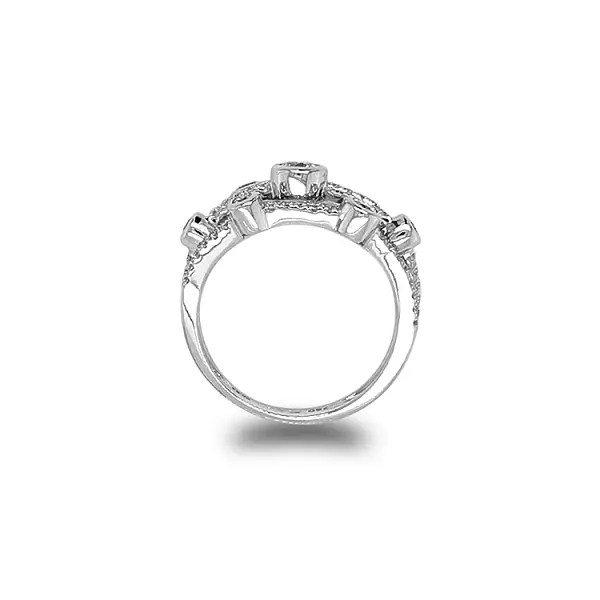 Zlatý Prsten s Diamanty