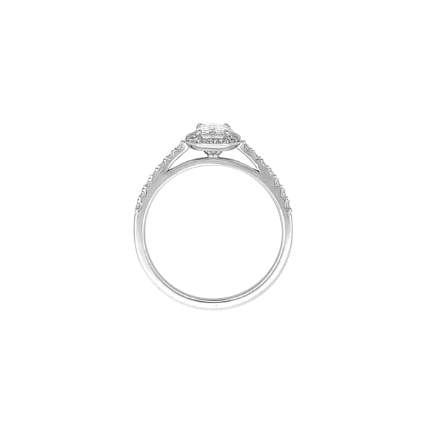 Zlatý Zásnubní Prsten s Diamanty