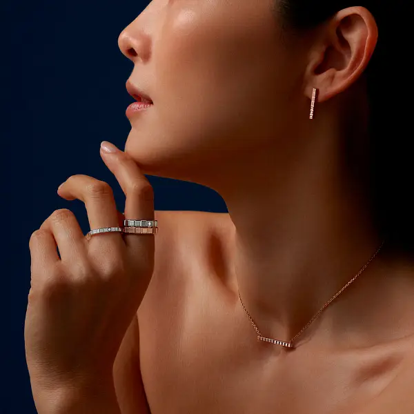 Zlatý Prsten Chopard Ice Cube 829834-1070