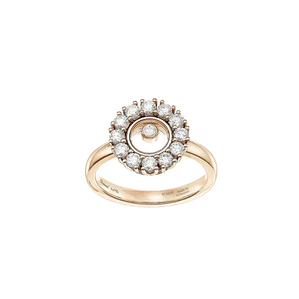 Zlatý Prsten Chopard Happy Diamonds 82A609-5112