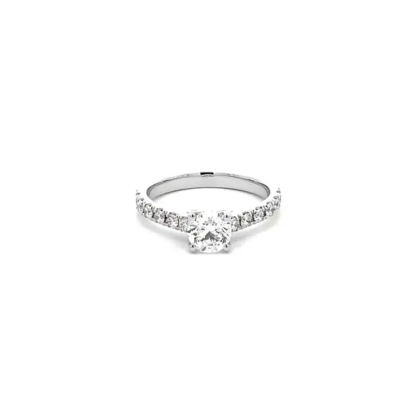 Zlatý Zásnubní Prsten Diamanty