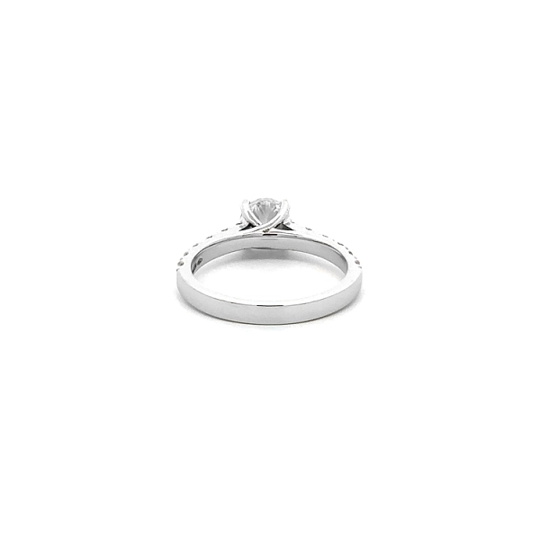 Zlatý Zásnubní Prsten Diamanty