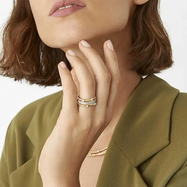 Zlatý Prsten Marco Bicego Goa AG270 B2 W 01