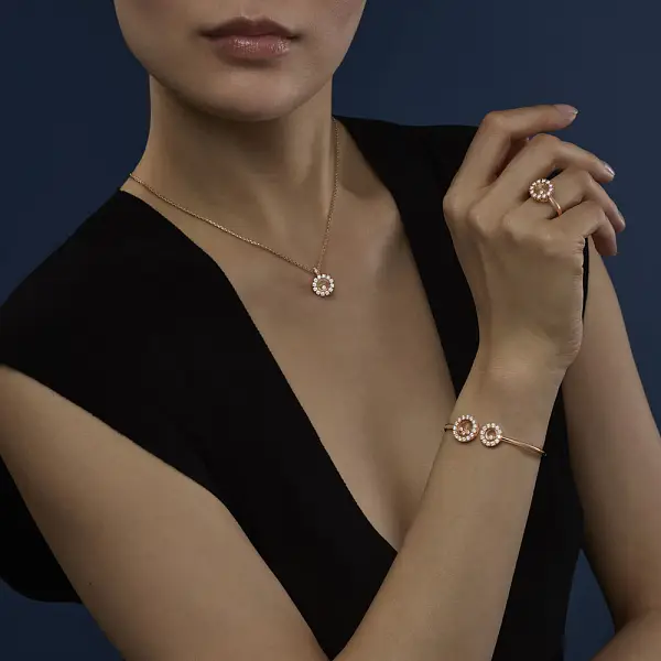 Zlatý Prsten Chopard Happy Diamonds 82A609-5110