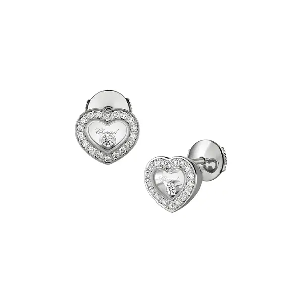 Zlaté Náušnice Chopard Happy Diamonds 83A054-1201