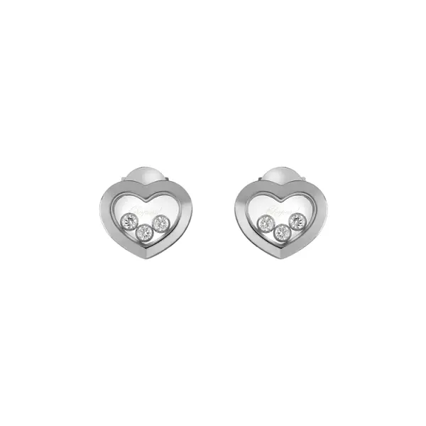 Zlaté Náušnice Chopard Happy Diamonds 83A611-1001