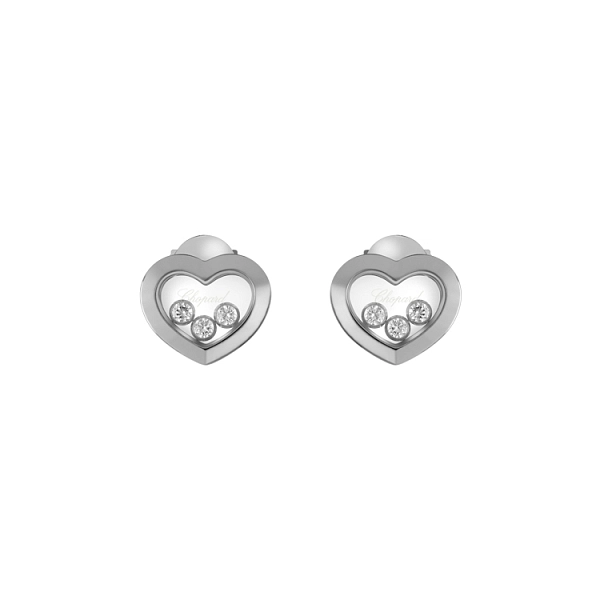 Золотые серьги Chopard Happy Diamonds 83A611-1001