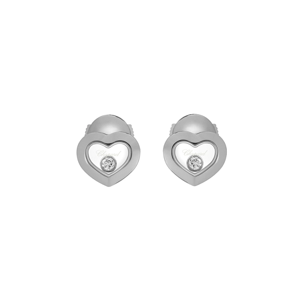 Gold Earrings Chopard Happy Diamonds 83A054-1001